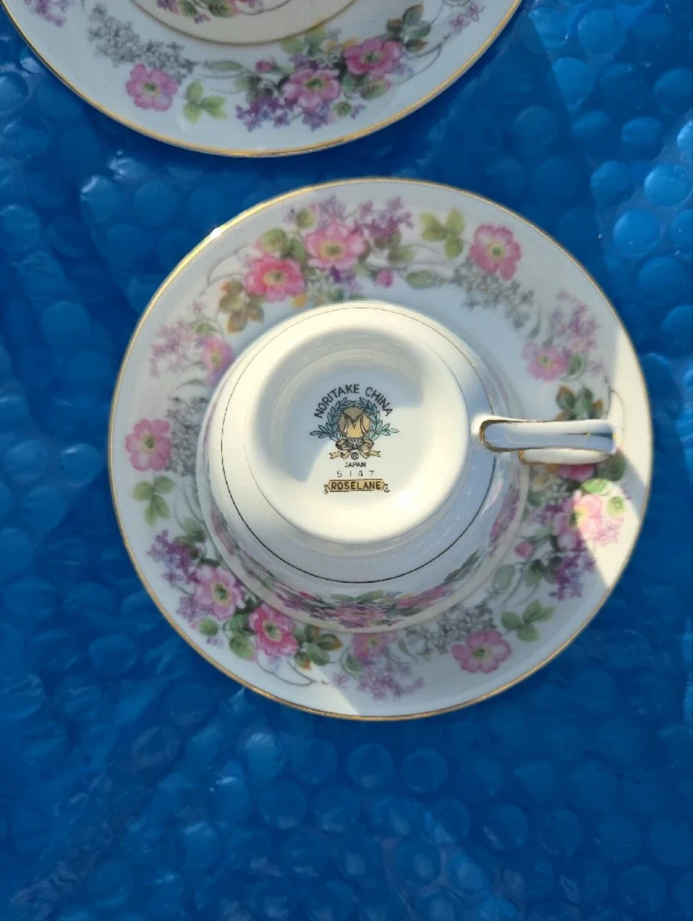 Noritake Roseland Tea Cups